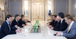 Президент Украины встретился с сенаторами Конгресса США