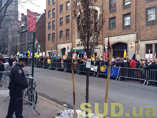 В Нью-Йорке провели акцию в память о погибших на Майдане