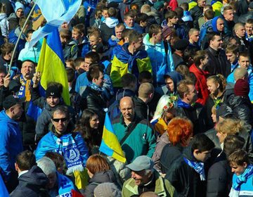 В Донецке активисты отпустили задержанных участников митинга «За единство Украины»