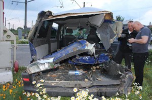 В Киевской области на ж/д переезде погибли 3 человека, еще 4 получили травмы