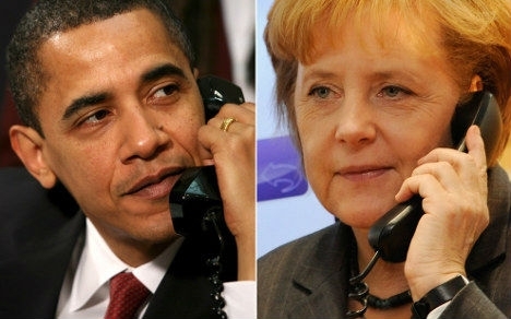 Меркель посоветовалась с Обамой относительно прекращения боевых действий на востоке Украины. ВИДЕО