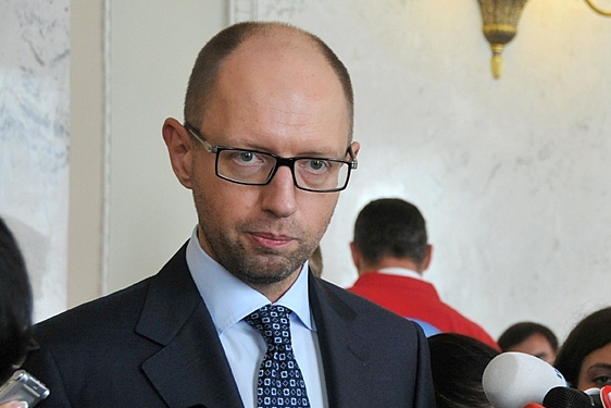 В Раду поступило заявление Яценюка об отставке с должности премьер-министра