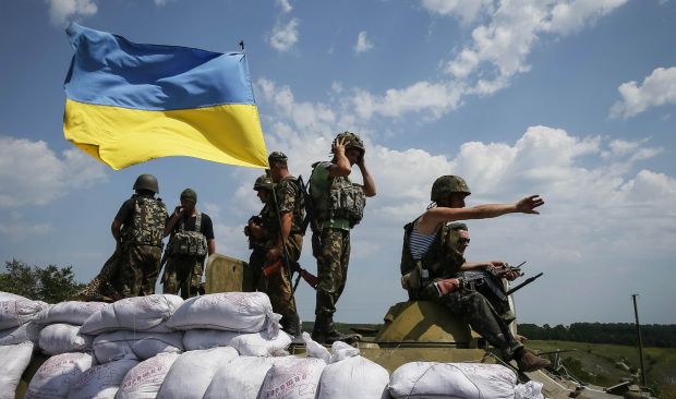 В результате боевых столкновений на Востоке Украины погибли 32 украинских пограничника