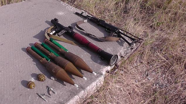 В Донецкой области задержана вооруженная группа сепаратистов, координируемая "Батей"
