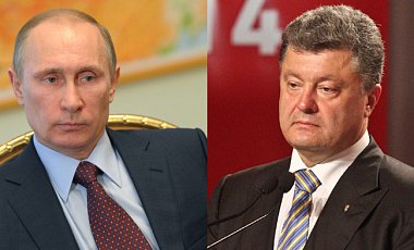 Путин и Порошенко договорились о режиме прекращения огня на Донбассе