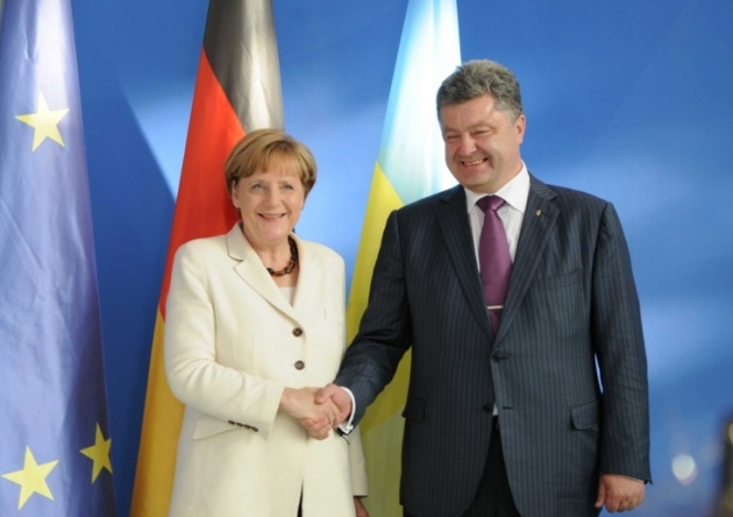 П. Порошенк и А. Меркель скоординировали дальнейшие действия по европейской интеграции Украины