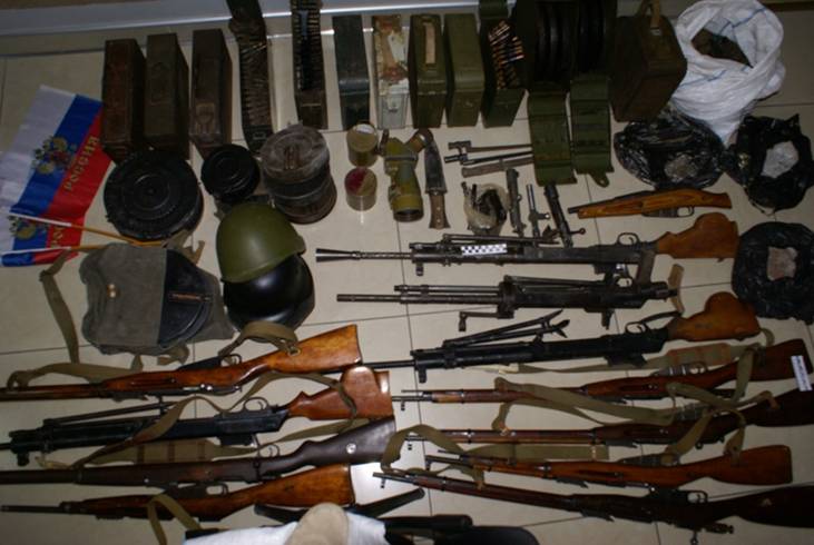 В Запорожской области задержали группу торговцев оружием