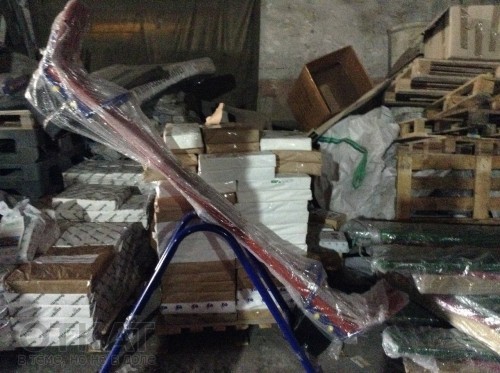 В Киеве милиция обнаружила склад незаконной предвыборной агитационной продукции