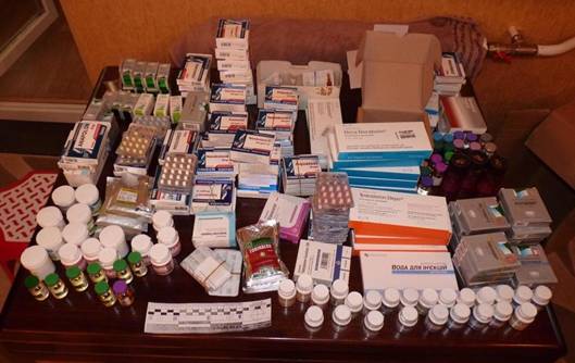 В Днепропетровской области ликвидировали подпольную лабораторию по производству фальсифицированных лекарств