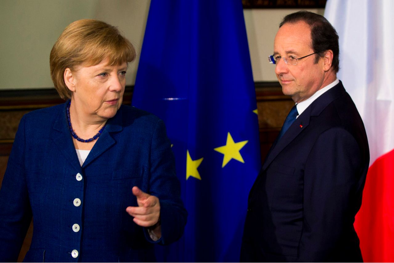 Меркель и Олланд поручились за выполнение Евросоюзом своих задач по газовым договоренностям. ВИДЕО