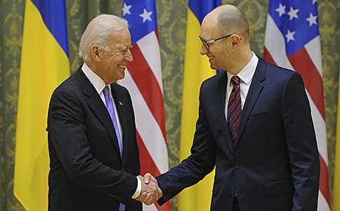 Премьер-министр Украины встретился с Вице-президентом США 