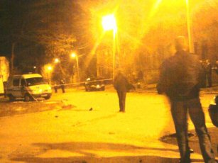 Херсонская милиция устанавливает обстоятельства взрыва в центре города