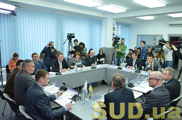 Пресс-конференция «Оценка работы судебной системы Украины»