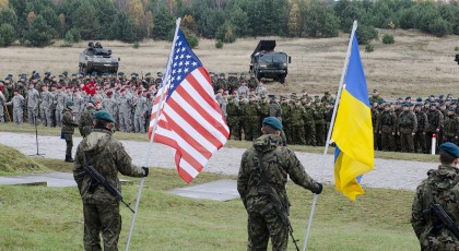 Президент дал старт украинско-американским учениям