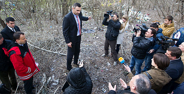 Мэр Киева уволил руководителя отдела благоустройства Голосеевской райгосадминистрации