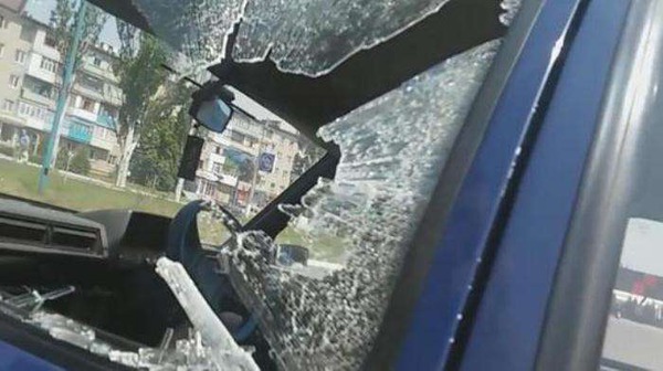 Начальник ГАИ одного из районов Донецкой области, который выбил стекло в автомобиле женщины, уволен из ОВД
