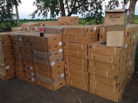 СБУ задержала 22 грузовика с товарами, которые предназначались для "ДНР"