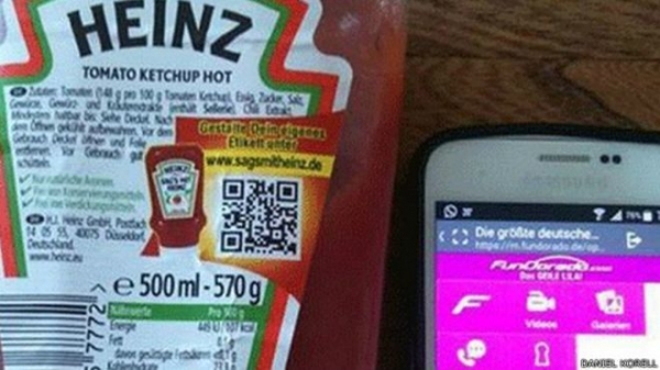 Компания Heinz оказались в центре скандала: На этикетке кетчупа зашифровали адрес порносайта