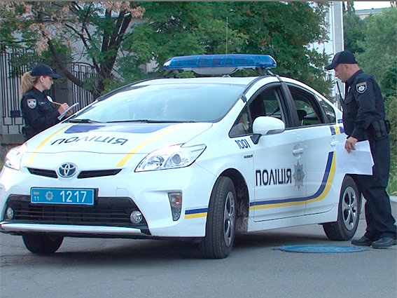 Киевская полиция задержала пьяного водителя Porsche Cayenne