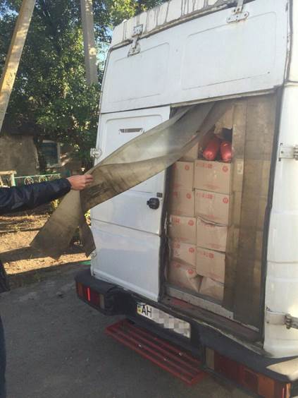 В Днепропетровской области СБУ блокировала поставки контрафактных товаров в район АТО