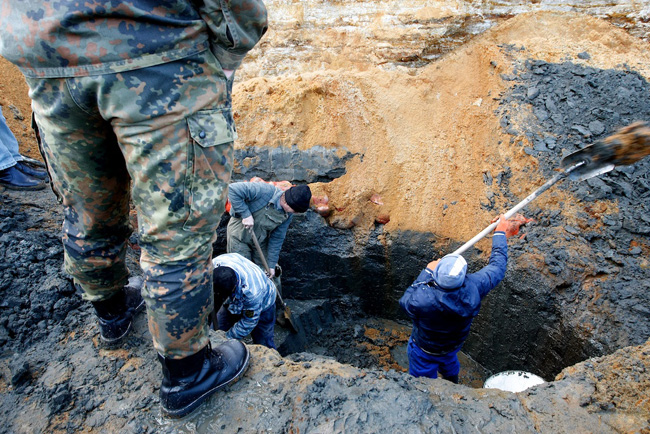  В Волынской области задержали 200 незаконных копателей янтаря