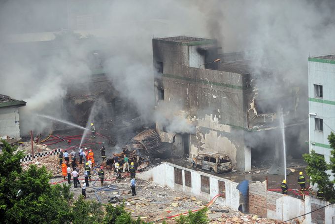 В результате серии взрывов на юге Китая погибло 7 человек