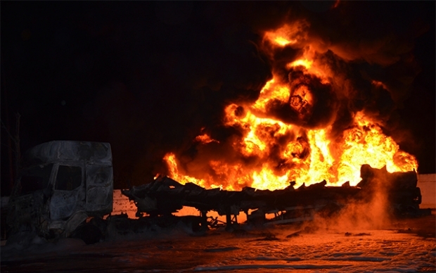 ЧП в Николаеве: на АЗС взорвался бензовоз