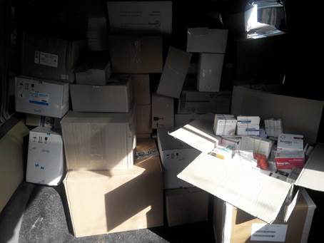 В Донецкой области СБУ задержала груз лекарств на 400 тыс грн