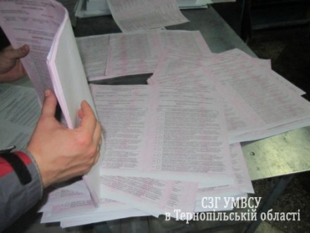 По факту незаконного хранения избирательных бюллетеней в одной из типографий Тернополя открыто уголовное производство