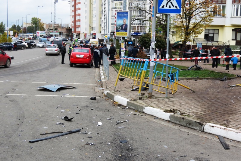 В Ивано-Франковске в результате ДТП пострадала беременная женщина