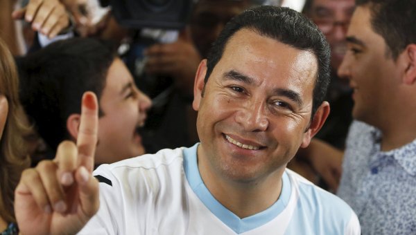 Новым президентом Гватемалы стал комедийный актер