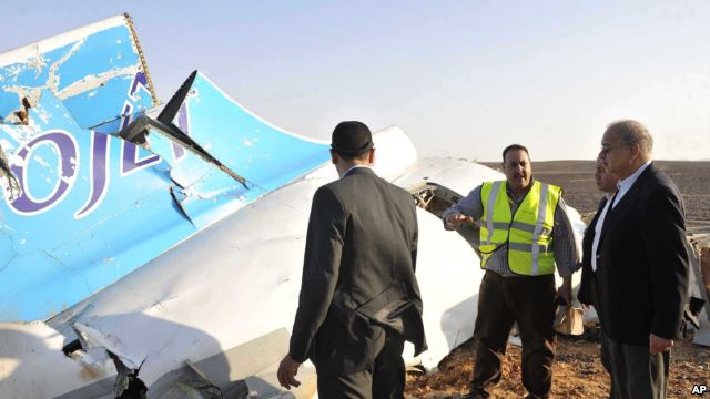 Русский авиалайнер потерпел крушение в Египте