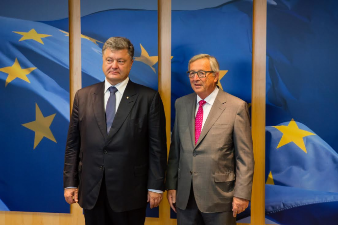 П. Порошенко и Президент Европейской Комиссии скоординировали позиции в вопросе о безвизовом режиме для граждан Украины