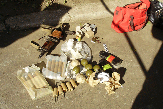 В Одессе в мусорных контейнерах обнаружены боеприпасы