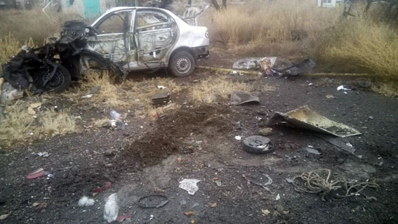 В Донецкой области двое мужчин погибли, наехав на взрывное устройство