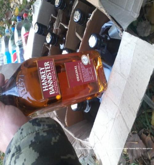 На границе изъяли груз контрабандной алкогольной продукции