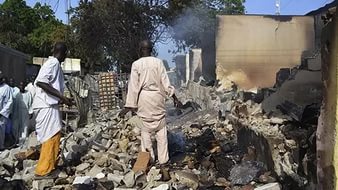 В Нигерии погибли 30 человек в результате взрыва бомбы террористов "Боко Харам"