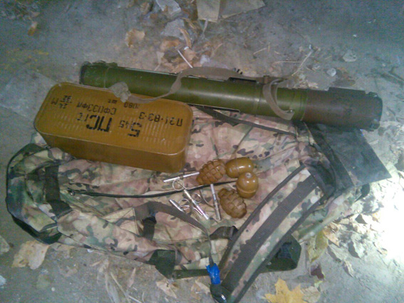 В Харькове полицейские обнаружили сумку с боеприпасами 