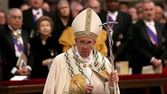 Папа римский Франциск провозгласил открытие Юбилейного года христианства