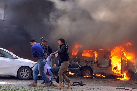 В результате теракта в тренировочном лагере в Ливии погибли 46 человек
