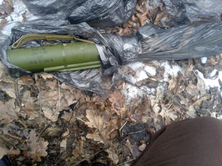 Тайник с боеприпасами нашли в стволе дерева в Донецкой области