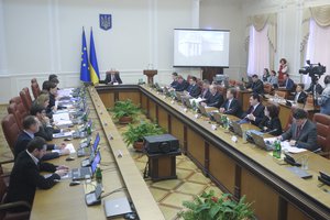 Видеотрансляция заседания Кабинета Министров Украины