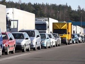 На польской границе в пробках более тысячи авто