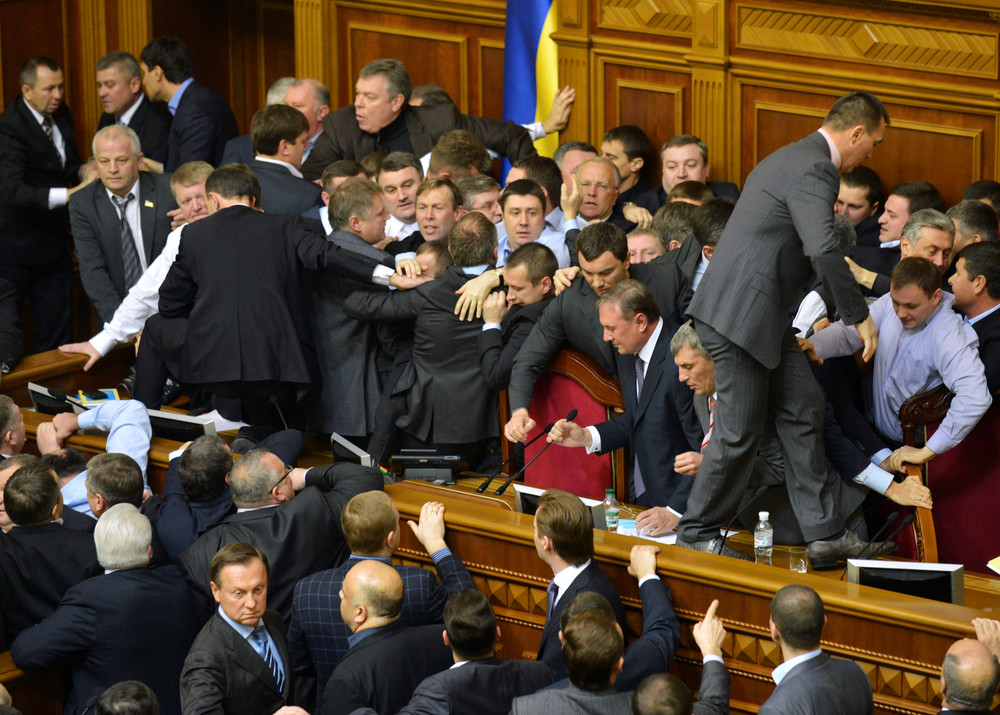 На сайте парламентских драк Украина — на первом месте, — А. Парубий