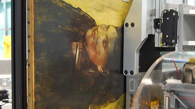 Обнаружена скрытая картина Эдгара Дега