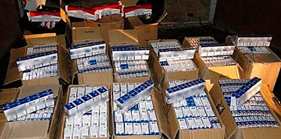 В Днепре изъяли контрабанду сигарет на 3 миллиона гривен 