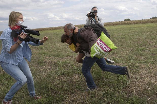 Журналиста осудили за нападение на мигрантов