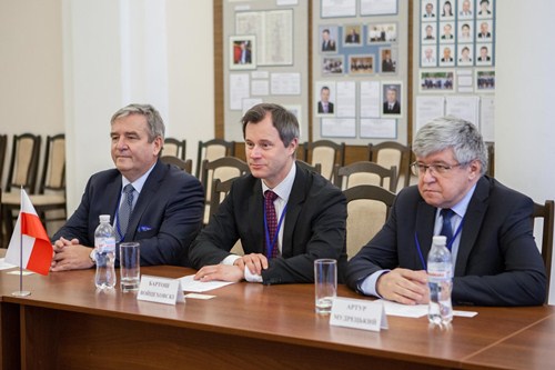 Польские судьи поделились опытом с украинскими коллегами