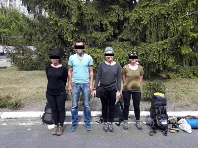 В Чернобыльской зоне обнаружили экстремалов 